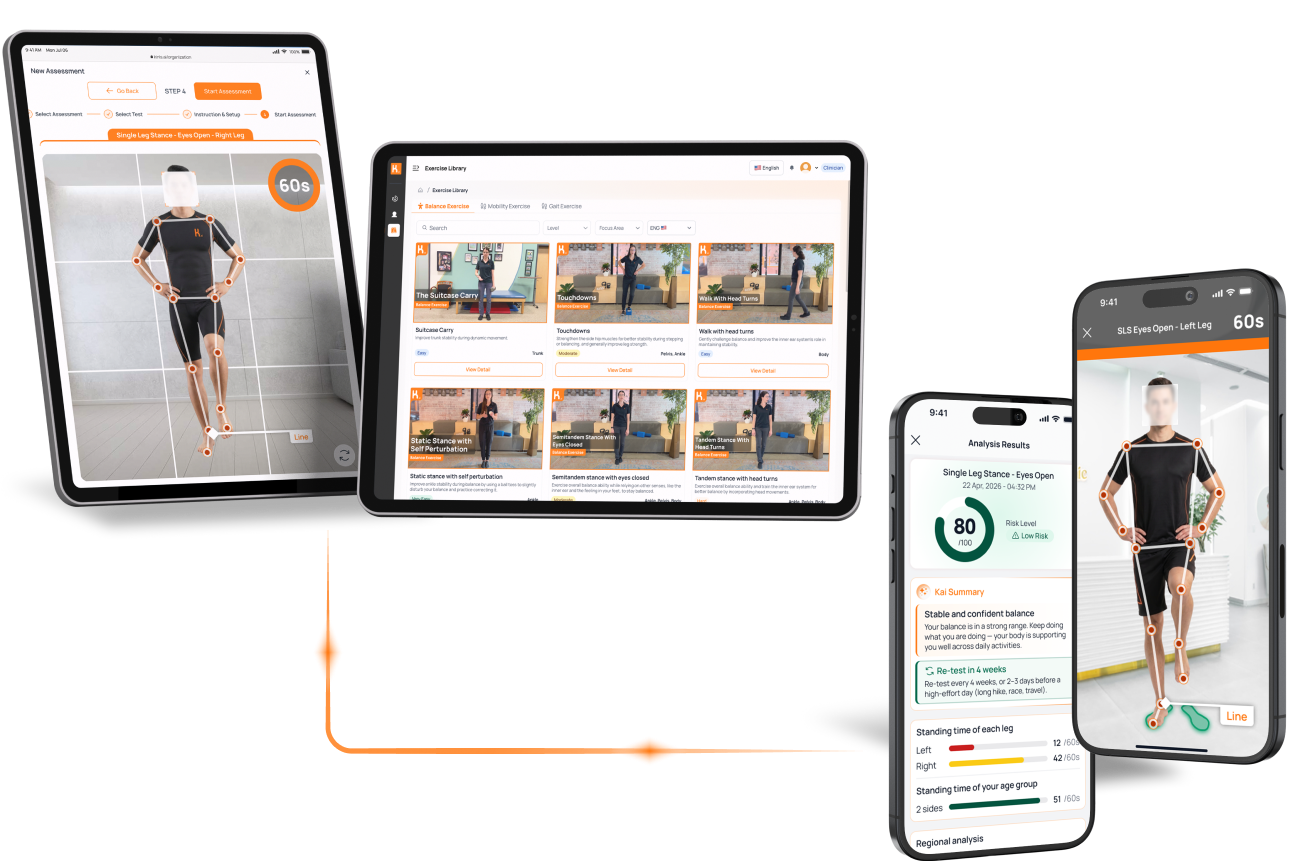 BalancePro™: clinical-grade balance screening from a phone